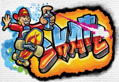Graffiti Skateboarding(3052WM) - Image 2