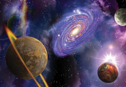 Outer Space Planets Galaxies(309WM) - Image 2