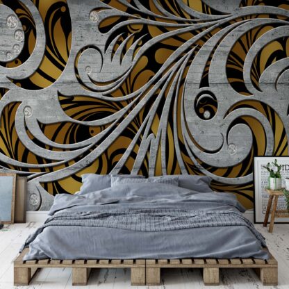 Ornamental Swirl Design(3099WM)