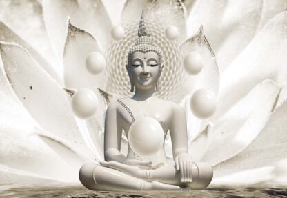 Buddha Zen Spheres 3D Sepia(3179WM) - Image 2