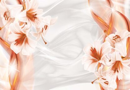 Modern Flowers Orange(3244WM) - Image 2