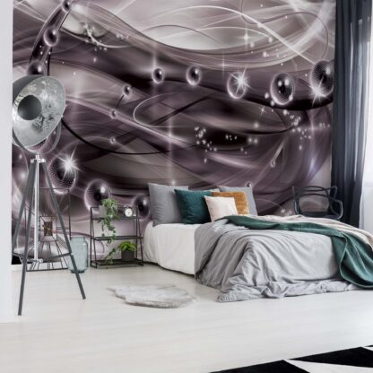 3D Modern Ornamental Design Purple(3253WM)