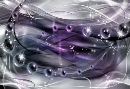 3D Modern Ornamental Design Purple(3257WM) - Image 2