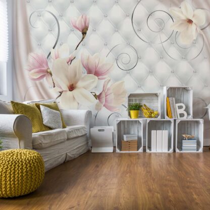Magnolia Flowers Luxury Design Pink(3274WM)