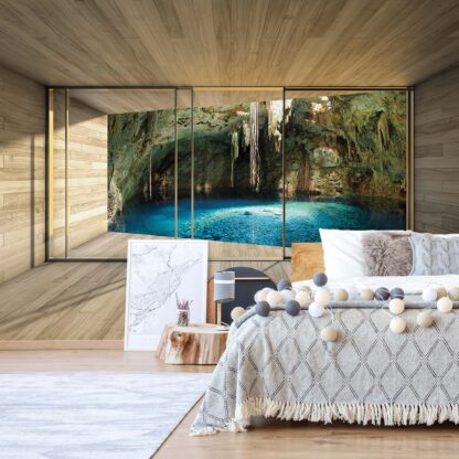 Lake 3D Modern Window View(3291WM)