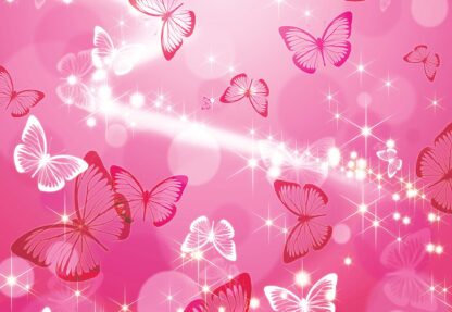 Butterflies Pink Sparkles(332WM) - Image 2