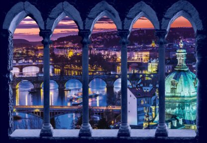 City At Night Stone Archway View(3370WM) - Image 2