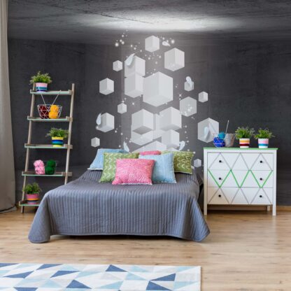 3D White Cubes(3377WM)
