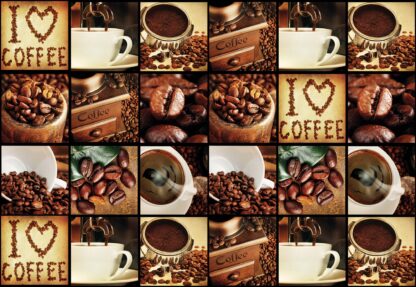 I Love Coffee Coffee Squares(3459WM) - Image 2