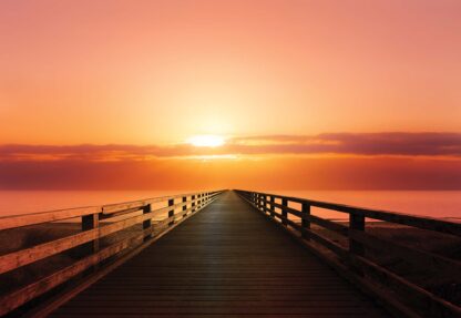 Ocean Pier Sunset(3466WM) - Image 2
