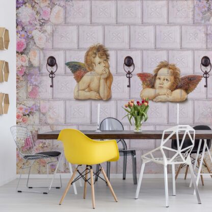 Flowers Cherubs Classical Design(3472WM)