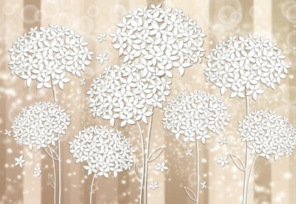 Flowers Illustration Sparkle Background(3500WM) - Image 2