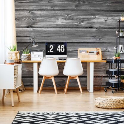 Wood Plank Texture Grey(3525WM)