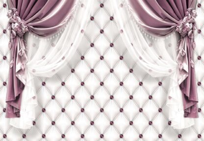 Purple Curtains Luxury Effect(3560WM) - Image 2