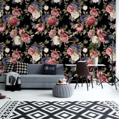Vintage Floral Pattern(3614WM)