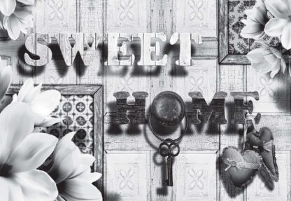 Sweet Home Black And White Vintage Chic(3640WM) - Image 2