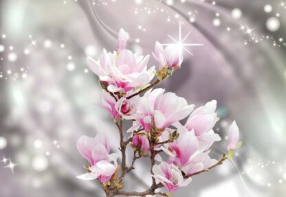 Sparkling Modern Flowers(3675WM) - Image 2