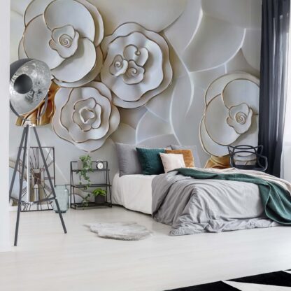 Modern Luxury Flowers 3D(3687WM)