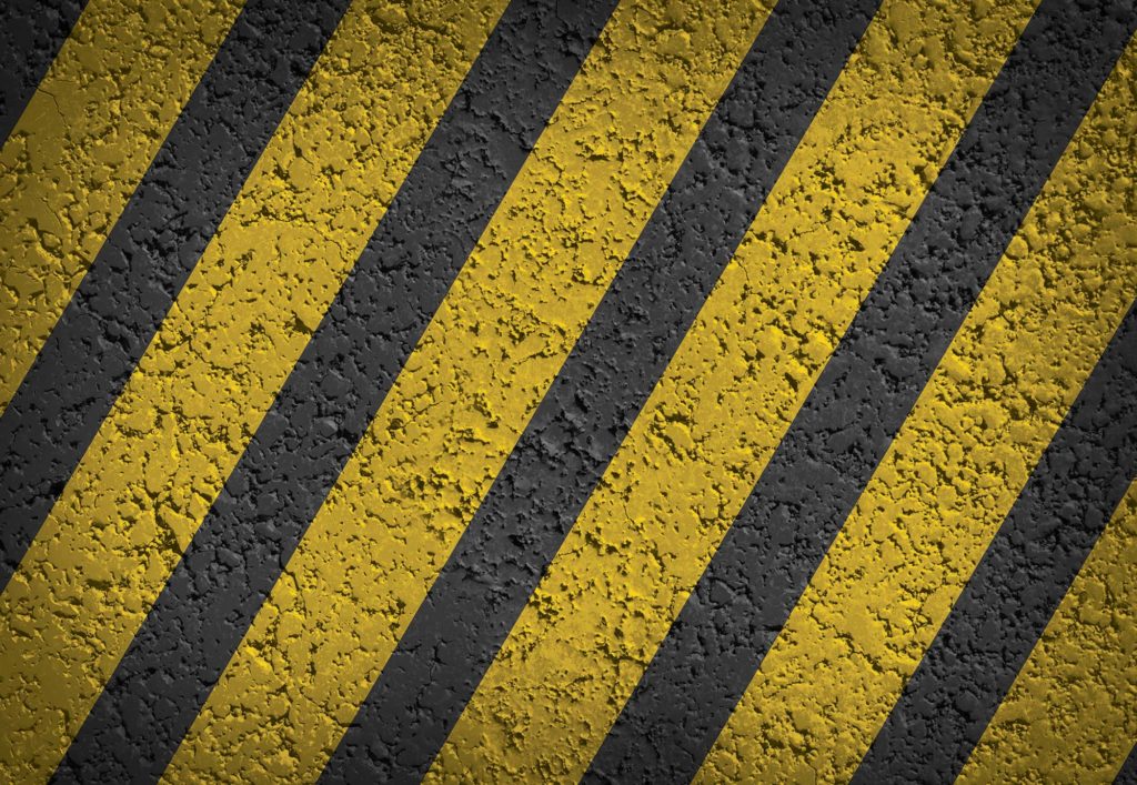 Yellow Road Markings Grunge(3726WM) Tapeedikodu.ee