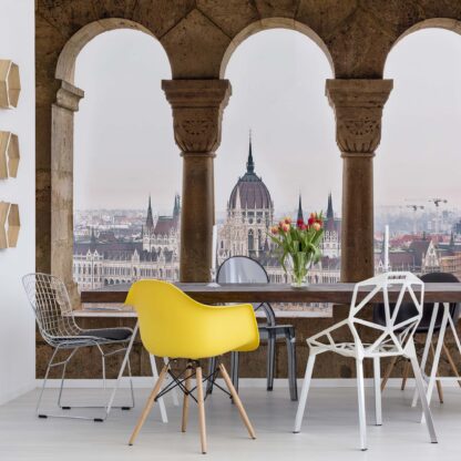 City Skyline Budapest Archway View(409WM)