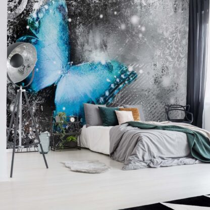 Butterfly Blue And Grey(574WM)