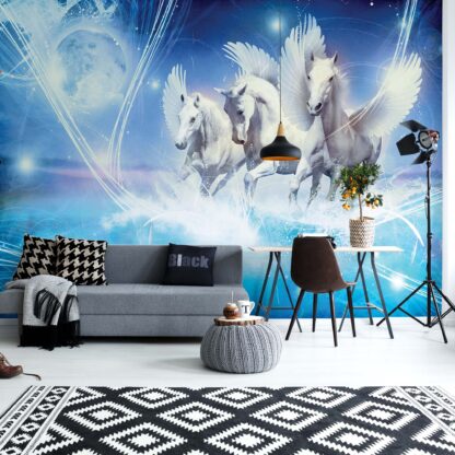 Winged Horses Pegasus Blue(588WM)