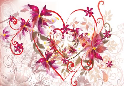 Flowers Abstract Design(698WM) - Image 2