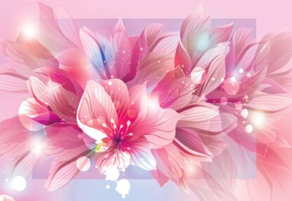 Flowers Modern Pink(763WM) - Image 2