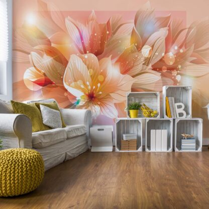Flowers Modern Orange(764WM)