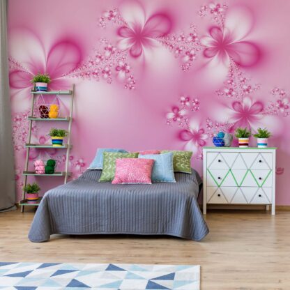 Flowers Modern Design Pink(779WM)