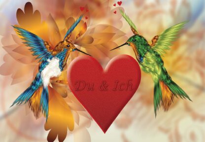 Hummingbird Heart(784WM) - Image 2