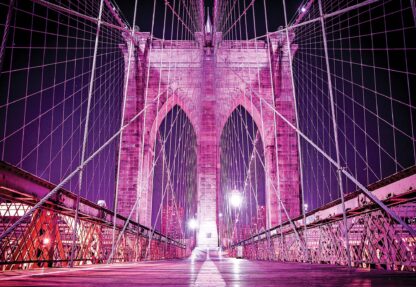 Brooklyn Bridge New York Purple(798WM) - Image 2