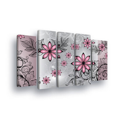 Modern Flowers, Nature, and Swirls (930CV)