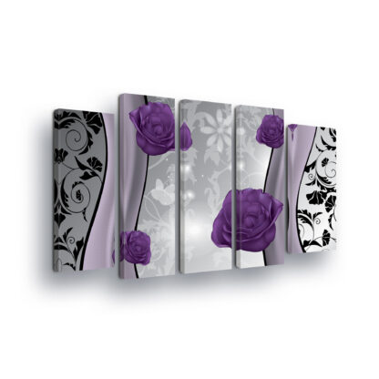Modern Flowers, Nature, and Swirls (931CV)
