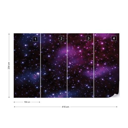 Stars Outer Space Galaxy(177WM) (416X254CM XXXL ) - Image 3