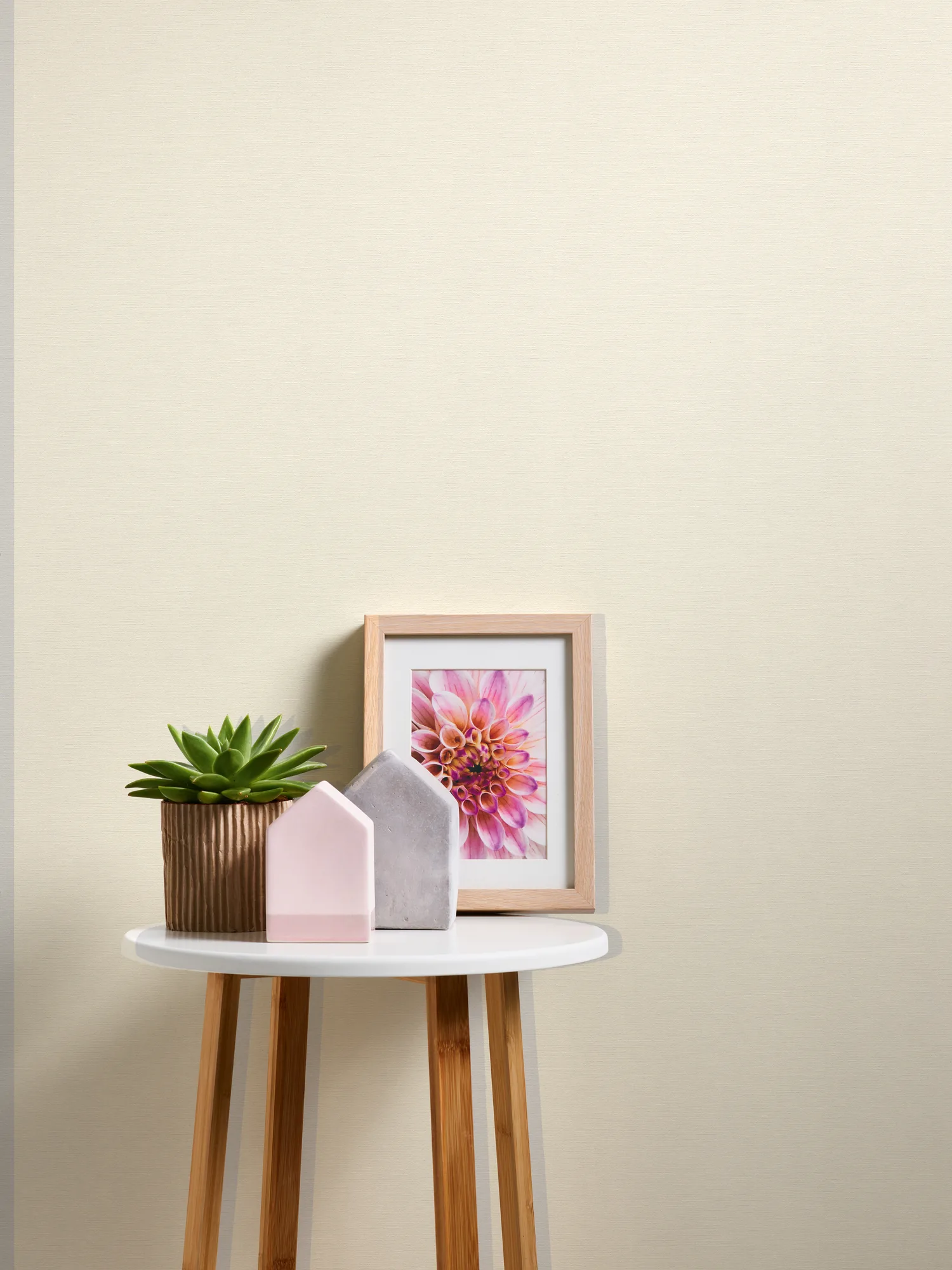 Tekstiilse ilmega ühetooniline fliistapeet valge PintWalls III – 306891 - Image 2