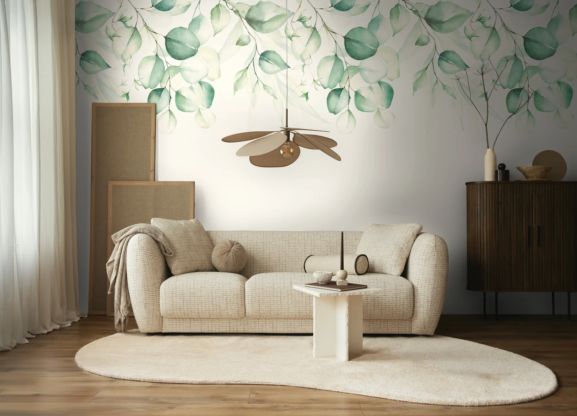 Lillemustriga fliistapeet Livingwalls The Wall 4 – roheline – 394681