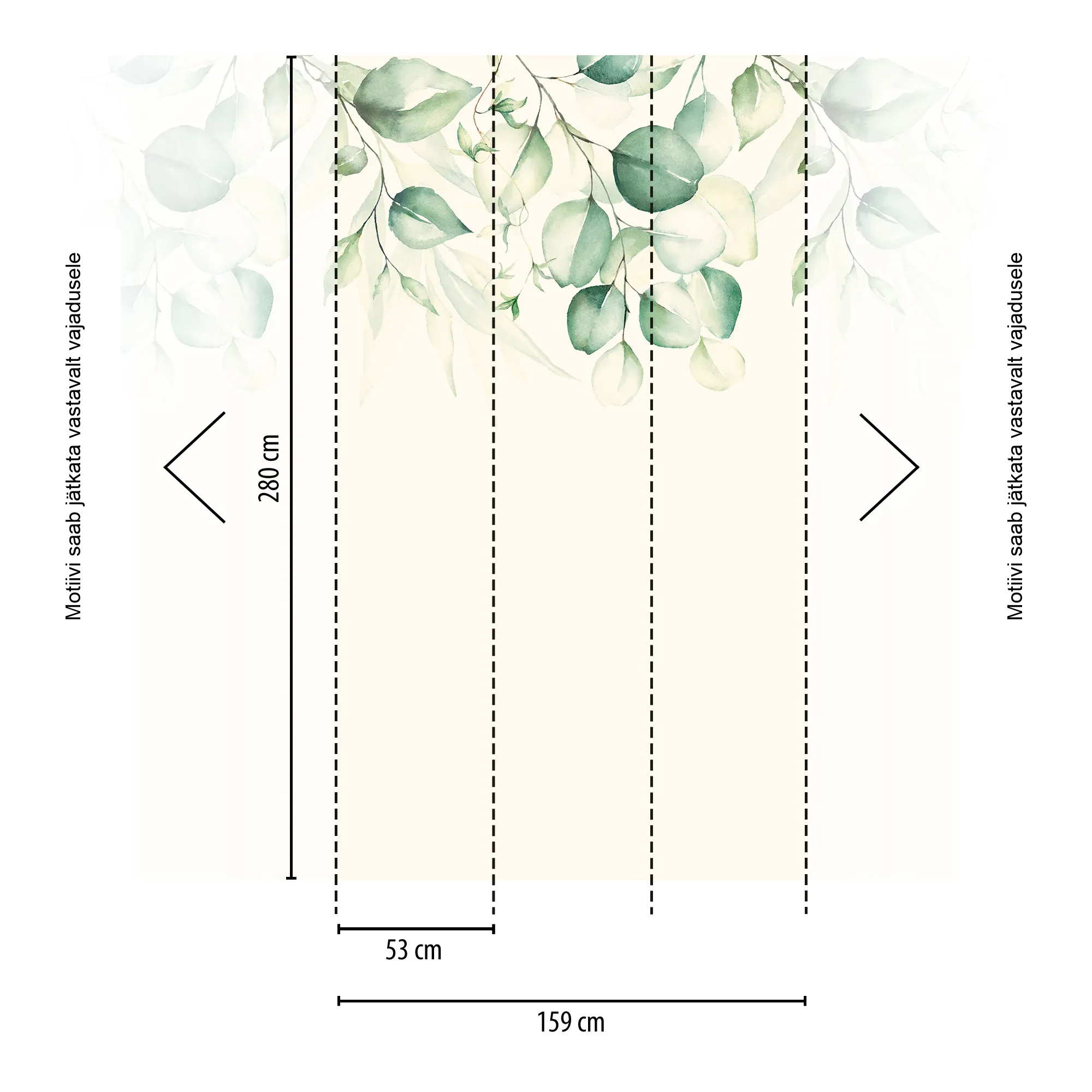 Lillemustriga fliistapeet Livingwalls The Wall 4 – roheline – 394681 - Image 2