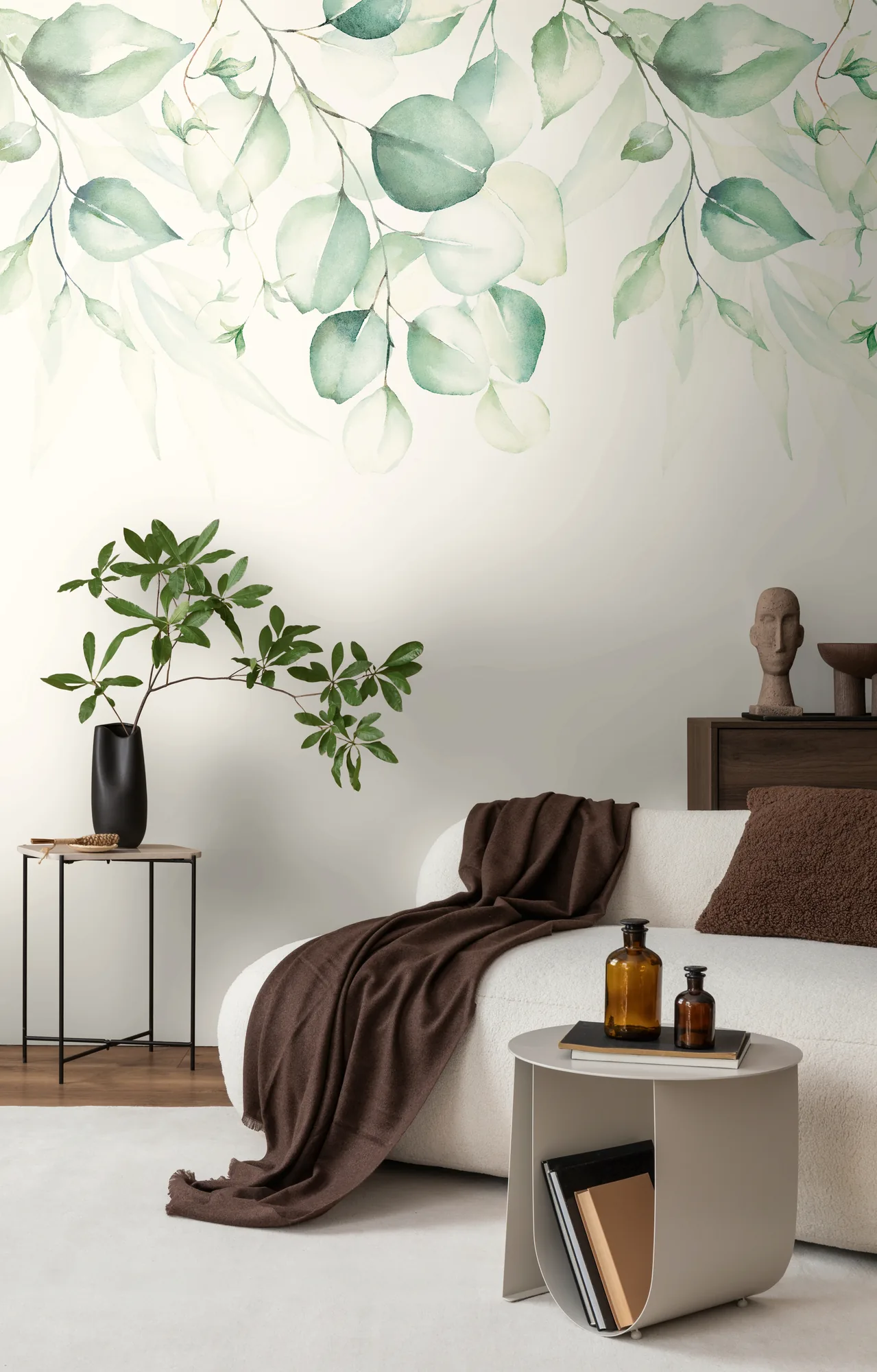 Lillemustriga fliistapeet Livingwalls The Wall 4 – roheline – 394681 - Image 4