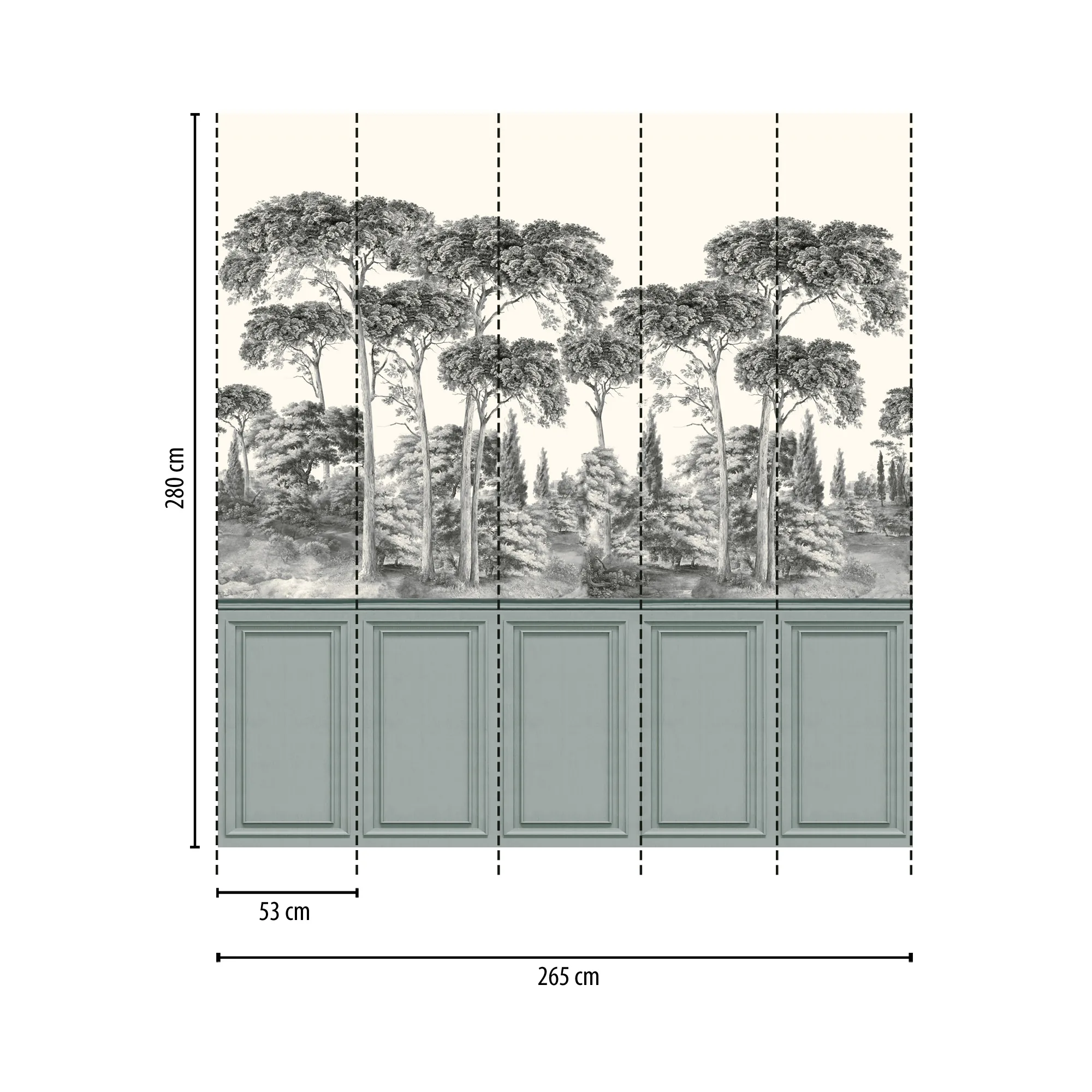 Metsamotiiviga fliistapeet Livingwalls The Wall 4 – hall – 399541 - Image 2