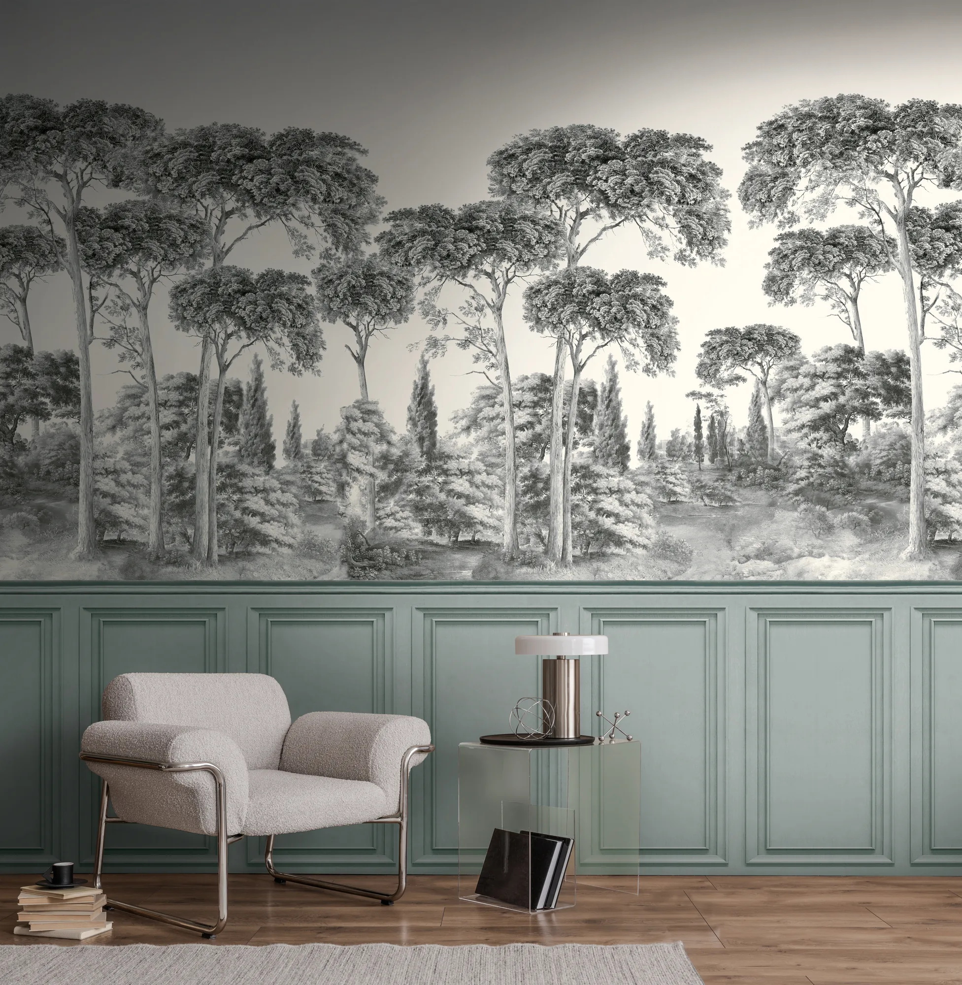 Metsamotiiviga fliistapeet Livingwalls The Wall 4 – hall – 399541 - Image 3