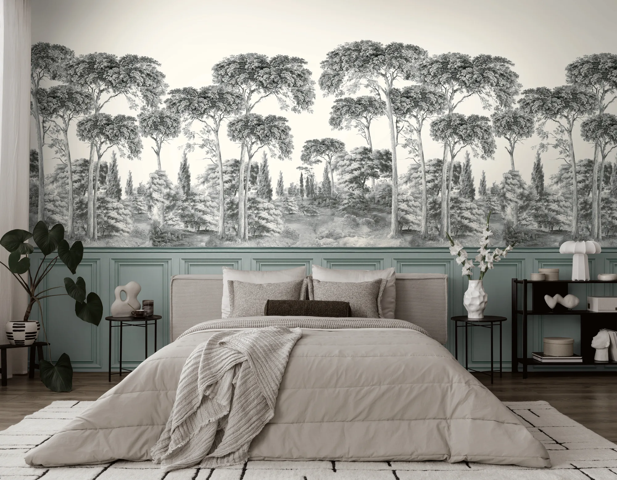 Metsamotiiviga fliistapeet Livingwalls The Wall 4 – hall – 399541 - Image 4