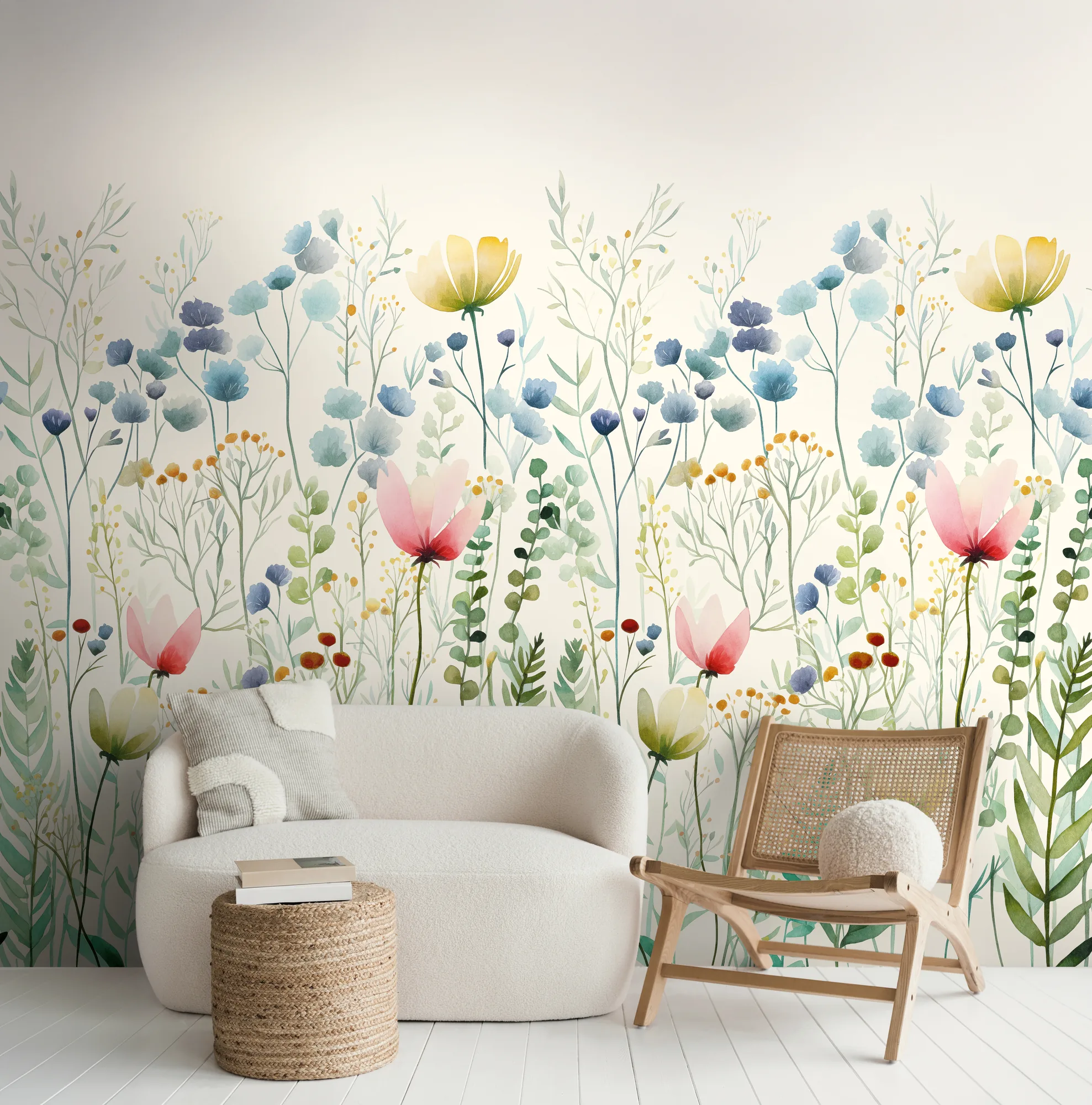 Lillemustriga fliistapeet Livingwalls The Wall 4 – roheline – 781211 - Image 5