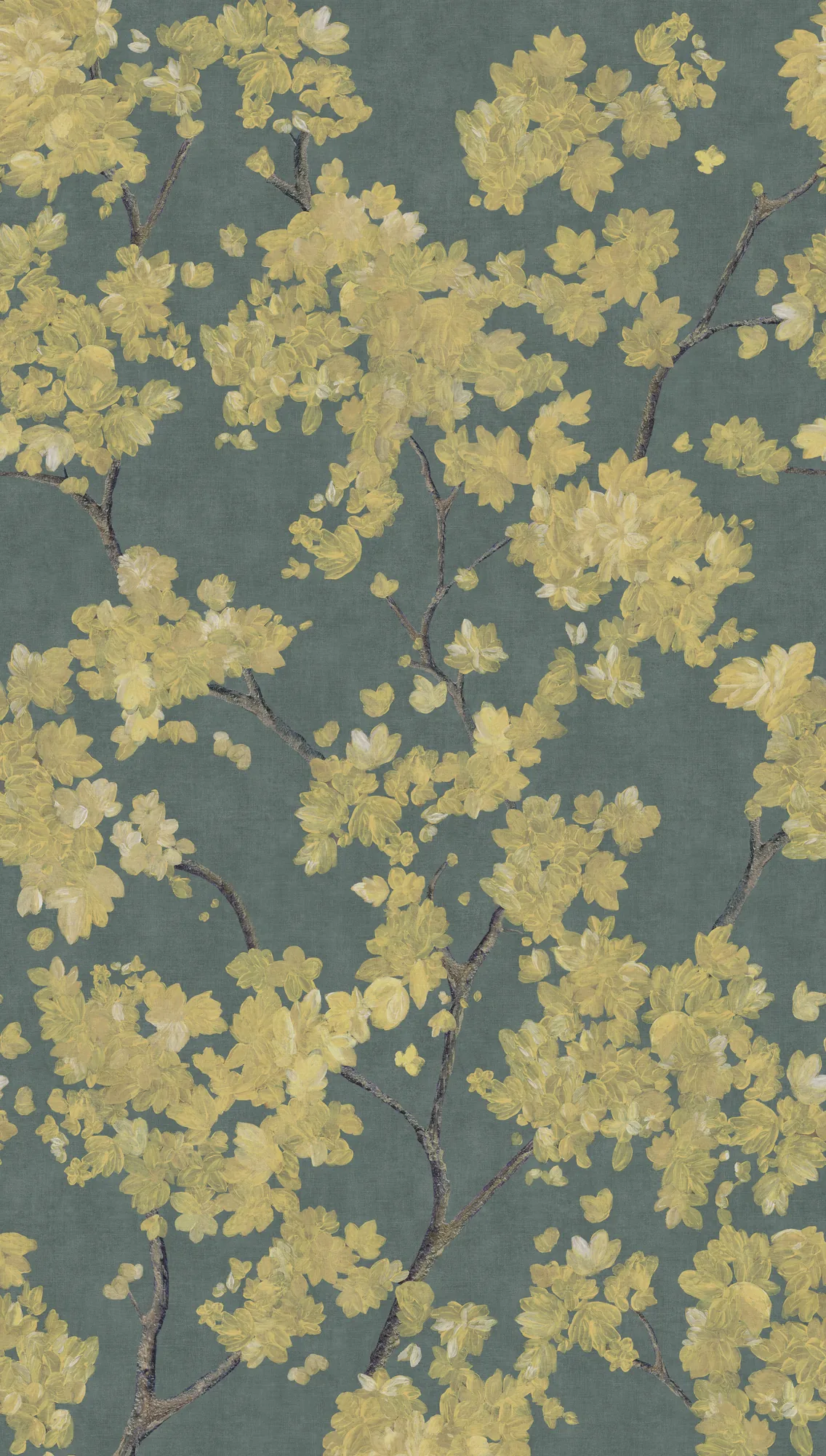 Lillemustriga fliistapeet Livingwalls The Wall 4 – kollane – 790152 - Image 6