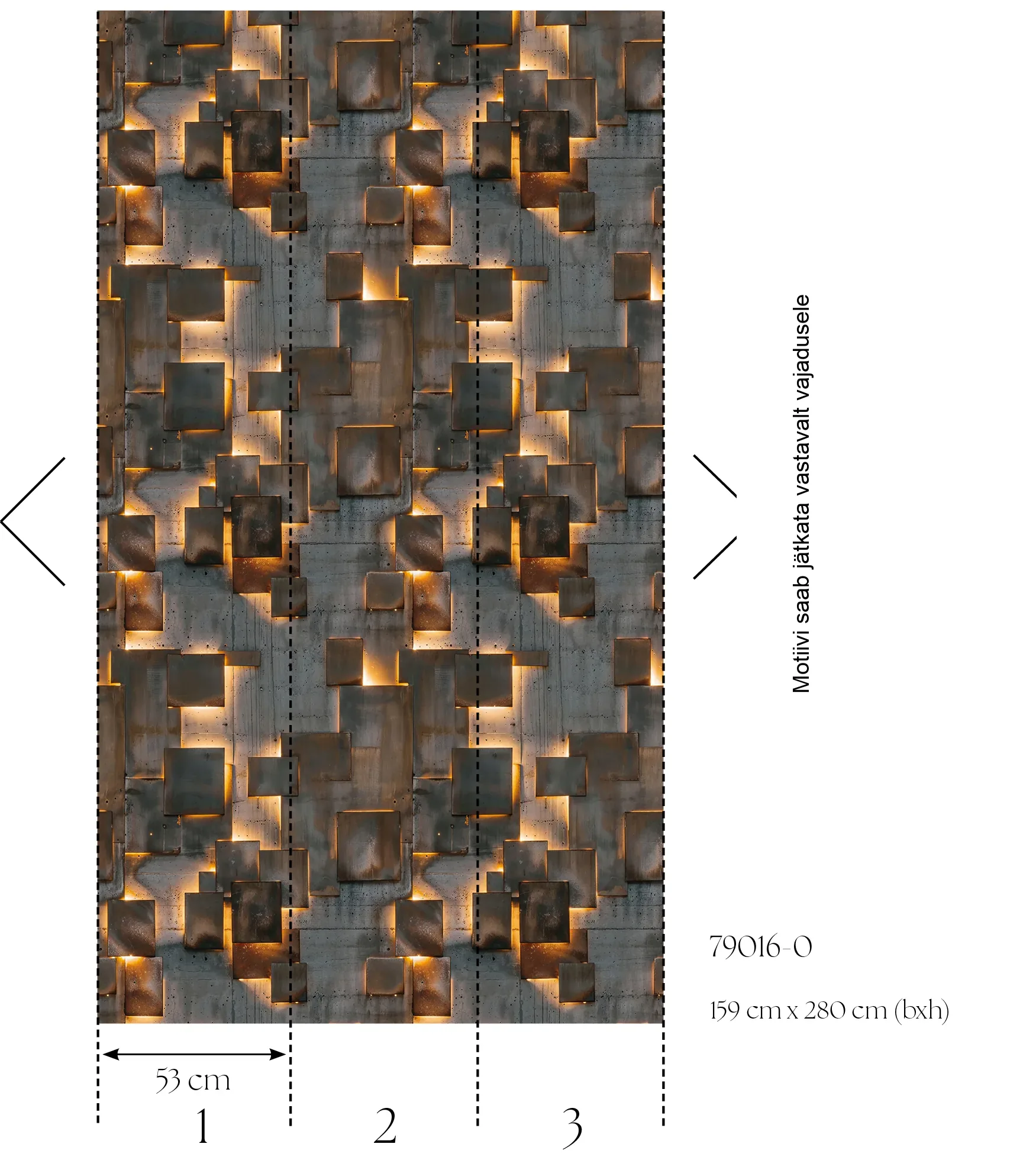 Betooniefektiga fliistapeet Livingwalls The Wall 4 – hall – 790160 - Image 2
