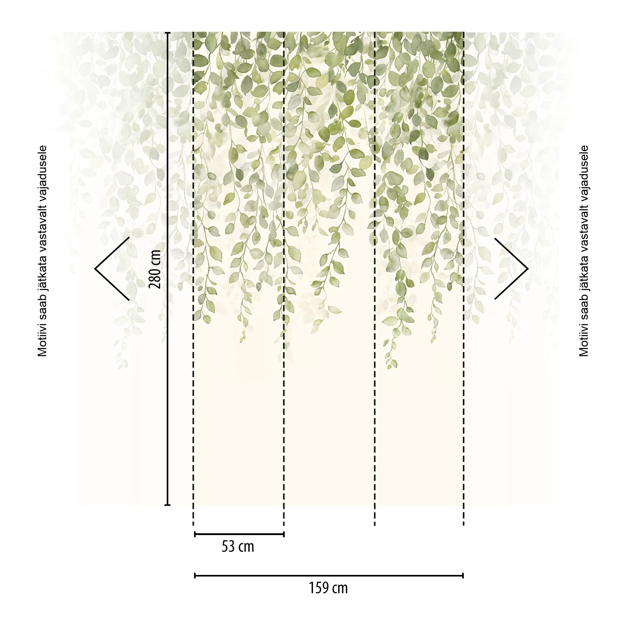 Lillemustriga fliistapeet Livingwalls The Wall 4 – roheline – 791412 - Image 2