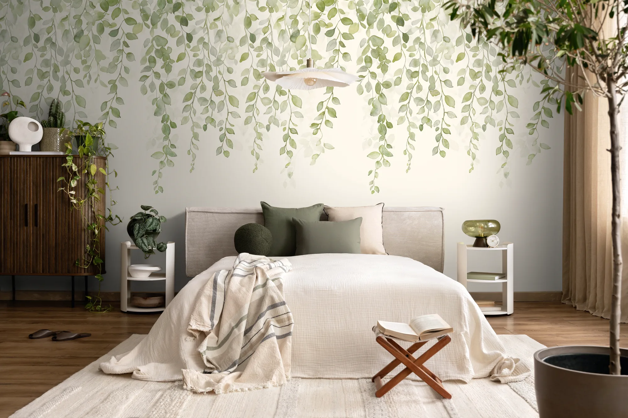 Lillemustriga fliistapeet Livingwalls The Wall 4 – roheline – 791412 - Image 3