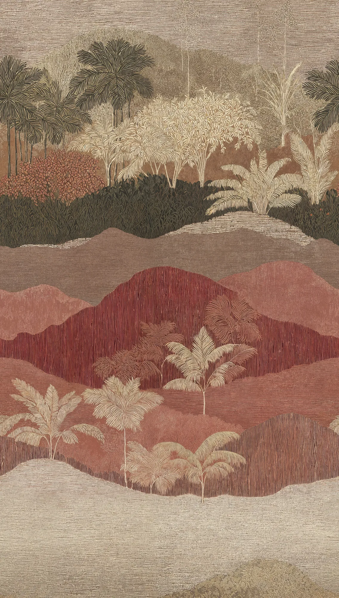 Metsamotiiviga fliistapeet Livingwalls The Wall 4 – pruun – 792168 - Image 6
