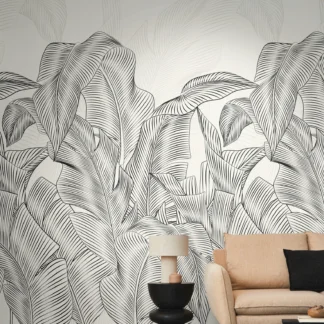 Abstraktse mustriga fliistapeet Livingwalls The Wall 4 – hall – 792171