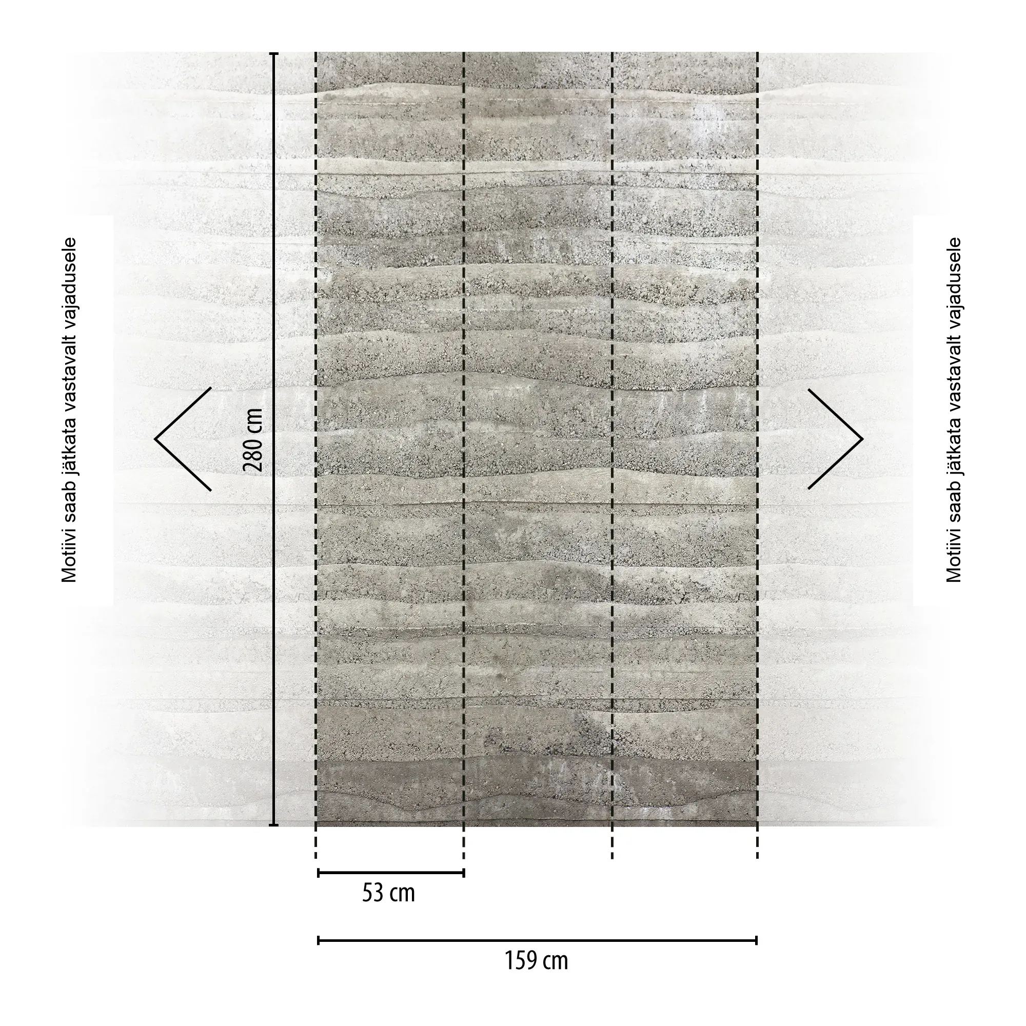 Betooniefektiga fliistapeet Livingwalls The Wall 4 – hall – 792173 - Image 2